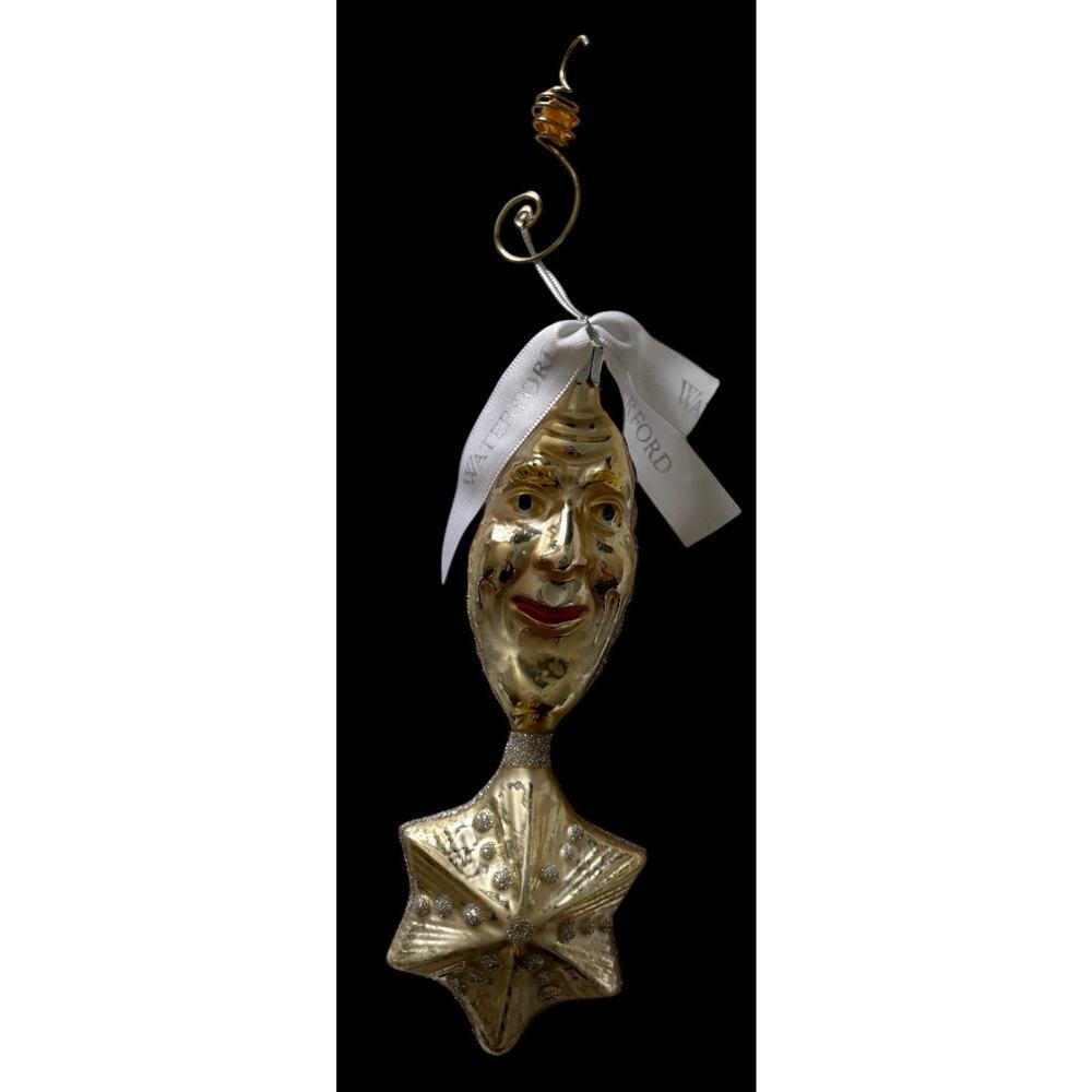 Waterford Holiday Heirlooms Silver Moon & Star Christmas Ornament Vintage - Picture 10 of 10